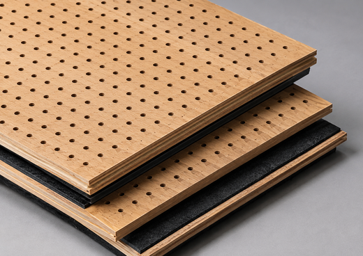 Perforated Timber Panels